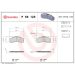Brembo Bremsbelagsatz, Scheibenbremse PRIME LINE P 56 123 Brembo Bremsbelagsatz, Scheibenbremse PRIME LINE P 56 123