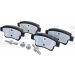 Delphi Bremsbelagsatz, Scheibenbremse LP2055 Delphi Bremsbelagsatz, Scheibenbremse LP2055