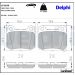 Delphi Bremsbelagsatz, Scheibenbremse LP1839 Delphi Bremsbelagsatz, Scheibenbremse LP1839