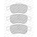 Ferodo Bremsbelagsatz, Scheibenbremse PREMIER ECO FRICTION FDB4953 Ferodo Bremsbelagsatz, Scheibenbremse PREMIER ECO FRICTION FDB4953