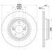 Bremsscheibe 8DD 355 122-621
