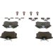 BOSCH Bremsbelagsatz, Scheibenbremse 0 986 494 600