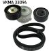 SKF Keilrippenriemensatz VKMA 33094