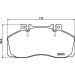 Hella Bremsbelagsatz, Scheibenbremse 8DB 355 005-311 Hella Bremsbelagsatz, Scheibenbremse 8DB 355 005-311