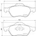 Bremsbelagsatz, Scheibenbremse 8DB 355 009-091 Bremsbelagsatz, Scheibenbremse 8DB 355 009-091