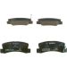 BOSCH Bremsbelagsatz, Scheibenbremse 0 986 424 383
