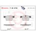 Brembo Bremsbelagsatz, Scheibenbremse XTRA LINE P 06 075X Brembo Bremsbelagsatz, Scheibenbremse XTRA LINE P 06 075X