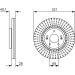 BOSCH Bremsscheibe 0 986 479 786 BOSCH Bremsscheibe 0 986 479 786
