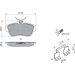 BOSCH Bremsbelagsatz, Scheibenbremse 0 986 494 192 BOSCH Bremsbelagsatz, Scheibenbremse 0 986 494 192