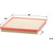 MANN-FILTER C 35 009 Luftfilter MANN-FILTER C 35 009 Luftfilter