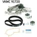 SKF Wasserpumpe + Zahnriemensatz VKMC 91720