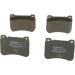BOSCH Bremsbelagsatz, Scheibenbremse 0 986 494 166 BOSCH Bremsbelagsatz, Scheibenbremse 0 986 494 166