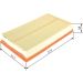 BOSCH F 026 400 515 Luftfilter