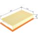 BOSCH 1 457 433 523 Luftfilter
