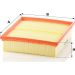 MANN-FILTER C 22 020 Luftfilter