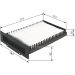 BOSCH 1 987 432 210 Innenraumfilter BOSCH 1 987 432 210 Innenraumfilter