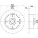 Hella Pagid Bremsscheibe 8DD 355 100-101 Hella Pagid Bremsscheibe 8DD 355 100-101