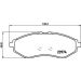 Hella Bremsbelagsatz, Scheibenbremse 8DB 355 011-251 Hella Bremsbelagsatz, Scheibenbremse 8DB 355 011-251