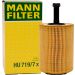 MANN-FILTER HU 719/7 x Ölfilter mit Dichtung, Filtereinsatz