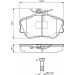 BOSCH Bremsbelagsatz, Scheibenbremse 0 986 460 977 BOSCH Bremsbelagsatz, Scheibenbremse 0 986 460 977