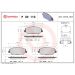 Brembo Bremsbelagsatz, Scheibenbremse PRIME LINE P 30 110 Brembo Bremsbelagsatz, Scheibenbremse PRIME LINE P 30 110