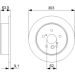 BOSCH Bremsscheibe 0 986 479 338 BOSCH Bremsscheibe 0 986 479 338
