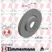Zimmermann Bremsscheibe Coat Z 400.5538.20 Zimmermann Bremsscheibe Coat Z 400.5538.20
