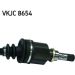 SKF Antriebswelle VKJC 8654 SKF Antriebswelle VKJC 8654