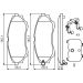 BOSCH Bremsbelagsatz, Scheibenbremse 0 986 494 587