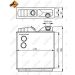 NRF Wärmetauscher, Innenraumheizung EASY FIT 58146