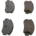 BOSCH Bremsbelagsatz, Scheibenbremse 0 986 461 770