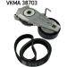 SKF Keilrippenriemensatz VKMA 38703