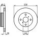 BOSCH Bremsscheibe 0 986 478 385