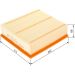 BOSCH 1 457 433 772 Luftfilter BOSCH 1 457 433 772 Luftfilter