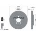 TEXTAR Bremsscheiben Ø256 + Beläge Vorne PR: 1LQ, 1ZF (92082205 + 2313101)