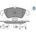 Meyle Bremsbelagsatz, Scheibenbremse MEYLE-PD: Advanced performance and design 025 247 4319/PD