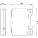 BOSCH Bremsbelagsatz, Scheibenbremse 0 986 463 412 BOSCH Bremsbelagsatz, Scheibenbremse 0 986 463 412