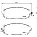 Brembo Bremsbelagsatz, Scheibenbremse PRIME LINE P 78 021 Brembo Bremsbelagsatz, Scheibenbremse PRIME LINE P 78 021