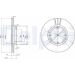 Delphi Bremsscheibe BG2394