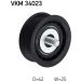 Umlenk-/Führungsrolle, Keilrippenriemen VKM 34023