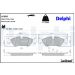 Delphi Bremsbelagsatz, Scheibenbremse LP585 Delphi Bremsbelagsatz, Scheibenbremse LP585