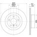 Hella Bremsscheibe PRO 8DD 355 119-541