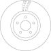 Bremsscheibe TRW SINGLE DF6662S