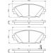 BOSCH Bremsbelagsatz, Scheibenbremse 0 986 494 804 BOSCH Bremsbelagsatz, Scheibenbremse 0 986 494 804