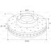 VALEO 197473 Bremsscheibe Vorderachse, 320x30mm