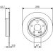 BOSCH Bremsscheibe 0 986 479 A04