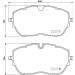 Hella Bremsbelagsatz, Scheibenbremse 8DB 355 024-731 Hella Bremsbelagsatz, Scheibenbremse 8DB 355 024-731