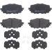 Brembo Bremsbelagsatz, Scheibenbremse PRIME LINE P 49 054 Brembo Bremsbelagsatz, Scheibenbremse PRIME LINE P 49 054