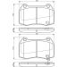 BOSCH Bremsbelagsatz, Scheibenbremse 0 986 494 310 BOSCH Bremsbelagsatz, Scheibenbremse 0 986 494 310