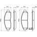BOSCH Bremsbelagsatz, Scheibenbremse 0 986 494 151 BOSCH Bremsbelagsatz, Scheibenbremse 0 986 494 151